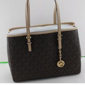 NW Michael kors Large EW travel tote